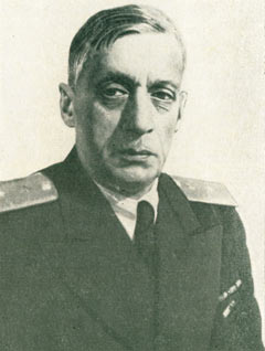 Р. А. Засосов — генерал-майор медицинской службы, профессор. Ординатор Кронштадтского Морского госпиталя (1920 г.)