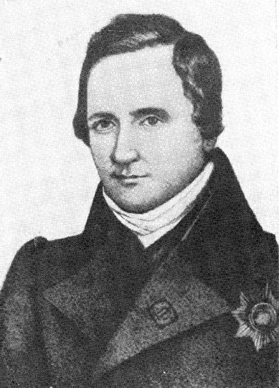 Профессор И. В. Буш. (1771—1843)