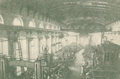 Сборочная мастерская Пароходного завода в Кронштадте