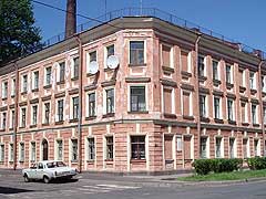 Дом, в котором жил А. С. Попов