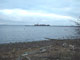 Кронштадт. Вид на форт «Пётр I» с Каботажной гавани.