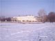 Вид на Меншиковский дворец зимой. Кронштадт.
