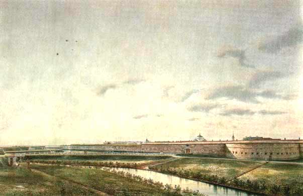 Западный фронт Кронштадтской крепости